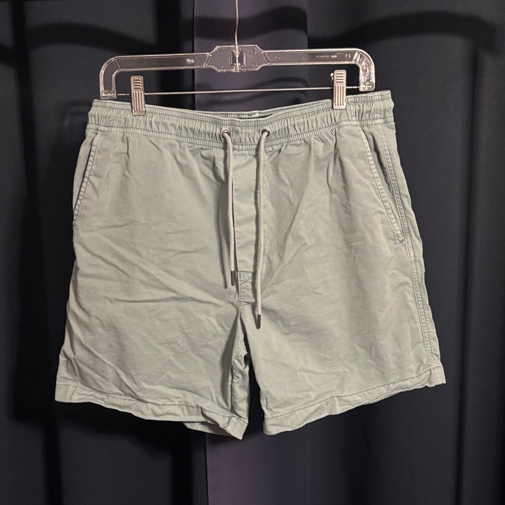 American Eagle Outfitters Men's Athletic Shorts in Light Gray